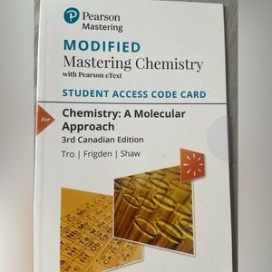 STUDENT ACCESS CODE FOR MASTERING CHEMISTRY PLUS WITH E-BOOK